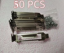 50pcs Low Profile Bracket for HP 331T 649871-001,657592-001 Broadcom 5709 5719 picture