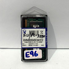 Kingston ValueRAM 512MB DDR SDRAM PC3200 200-Pin SO-DIMM KVR400X64SC3A/512 picture