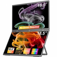 Dual Portable Monitor 18.5