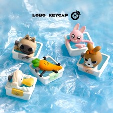 Kawaii Artisan Resin Keycap Handmade Custom MX Cherry Mechanical Keyboard picture
