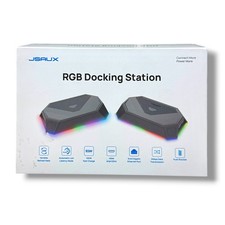 JSAUX RGB Docking Station Steam Deck OLED ROG Ally 12-in-1 USB-C 4K120Hz HB1201S picture