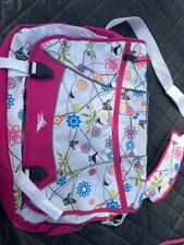 NWOT High Sierra Tank 5438 Spring Butterfly Messenger Bag Floral Laptop Bag 18