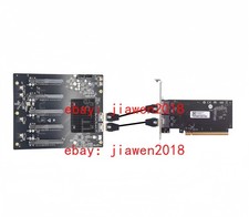 External PCI-E PLX88096 PCIe-4.0 Expansion Quad Card GPU SFF-8654 TO 5*PCIE picture