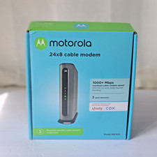 Motorola MB7621 24x8 DOCSIS 3.0 Cable Modem Open Box Tested Works Xfinity picture
