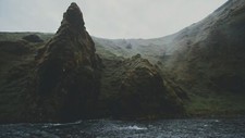 Landscape nature rocks Custom Gaming Mat Desk picture