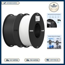 Eco-Friendly 2KG (2x1kg) PLA Filament for 3D Printers - Strong, Smooth Printing picture