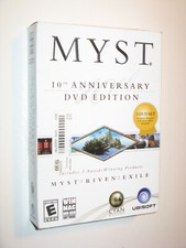Myst 10th Anniversary DVD Edition w/Riven,Exile Windows/Mac Ubisoft picture