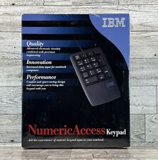 Vintage 2000 IBM 09N5546 Numeric Access Keypad USB Wired New Factory Sealed picture