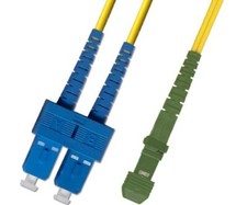 5M Singlemode Duplex Fiber Optic Cable 9/125 SC UPC Mtrj APC Patch Cable Network picture