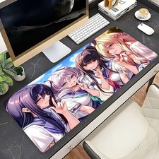 Large Anime Girl Gaming Mouse Pad - Featuring a Character Similar to The Late picture