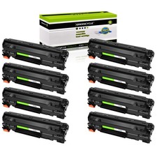 8PK CF283A 83A Toner Cartridge Fits for HP LaserJet Pro MFP M125fp M127fp M125nw picture