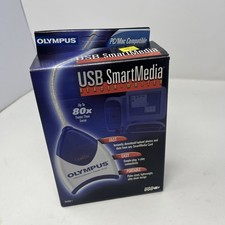 Olympus USB SmartMedia Reader Writer MAUSB-1  with manual and driver CD WORKS picture