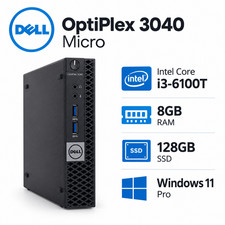 Fully Tested Dell OptiPlex Mini PC | Intel CPU, 8GB RAM, 128GB SSD, Wifi, Win 11 picture