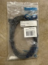 C2G 2M Black DB9 Cable F/F - DB9 Female to Female  Null Modem CMG picture