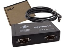 Inside Out Digi 301-1003-10 Edgeport/2c USB to Serial Adapter(2x) RS-232 DB9 NEW picture