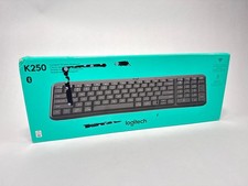 Logitech K250 Bluetooth Keyboard with Numpad Compact Spill Resistant Graphite picture