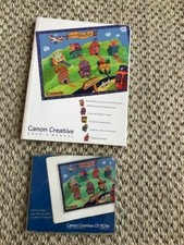 Canon Creative CD ROM For Windows Version 1.3 1995 DISC AND USER'S MANUAL  picture