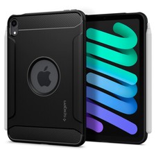 For Apple iPad Mini 6 Case | Spigen [ Rugged Armor ] Shockproof Slim Hard Cover picture