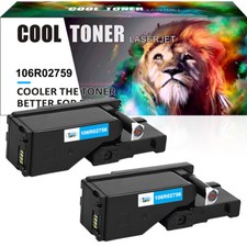 2PK Cyan Color Toner Compatible for Xerox Phaser 6022 6020 WorkCentre 6027 6025 picture