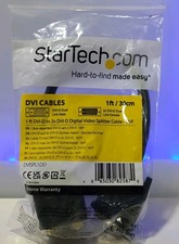 *NEW* STARTECH 1FT DVI splitter CABLE | DVI-D (m) -  2X DVI-D (f) | DVISPL1DD  picture