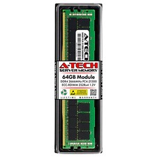 64GB DDR4 PC4-21300R ECC RDIMM (Replacement for Dell A9810569) Server Memory RAM picture