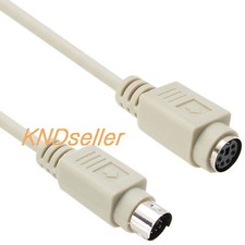 10m 30ft PS2 Extension Cable PS/2 Cord KVM Keyboard Mouse 6 Pin Male to Female picture