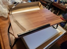 Multifunctional Laptop Table Portable Foldable Breakfast Tray with LED Light picture
