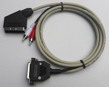 Amiga RGB Scart Cable 2M. Genuine DB23 Connector. High Quality picture