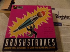 Vintage Brushstrokes For Macintosh, Claris Clear Choice 1993. No Book, picture