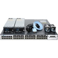 Cisco Catalyst WS-C3750X-48T-S 48P 1GbE Switch picture