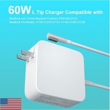 60W AC Adapter L-Tip Connector for MacBook Air 13'' Charger (Before Mid 2012) picture