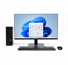 Gateway GWDC5H27Q58-BK Desktop Computer & 27