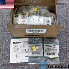 NEW OEM Panduit CJ688TGYL BOX OF 50 Giga TX Cat6 jack yellow picture