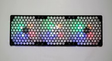 Honeycomb 240mm Radiator Triple 80mm Fan Grill Computer Case Cooling Custom Mod picture