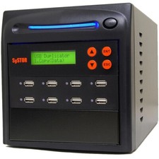 Systor 1:7 USB Duplicator & Sanitizer 2GB/Min Flash Copier & Eraser 2YR WARRANTY picture