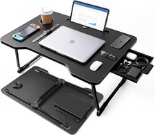 Lap Desk for Adults - Portable Foldable Bed Desk Tray Table picture