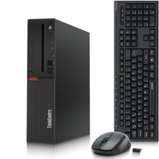 Lenovo M920s Desktop PC i5-8th 32GB RAM 1TB SSD HDD 24” LED WiFi KB&M Windows 11 picture