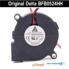 Delta BFB0524HH 5015 24V 0.2A 0.16A 5cm Blower Power Cooling Fan 51X51X15mm picture