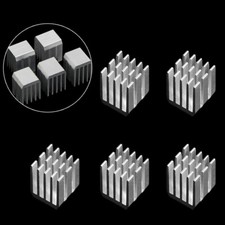 10pcs x aluminum cooling 9x9x12MM chipset Radiator RAM heatsink Cooler Heat Sink picture