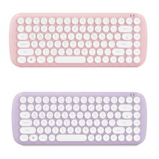 Actto Retro Pop Mini Bluetooth Wireless Keyboard Korean/English Layout / BTK-03 picture