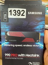 Samsung 990 Pro 2TB PCIe 4.0 NVMe M.2 SSD With Heatsink High-Speed Storage picture