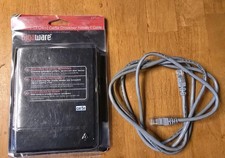 Lot of 2 Cat5e Ethernet Network Cables Gigaware 10ft Crossover + 7ft Patch picture