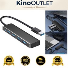 Sleek 4-Port USB 3.0 Splitter - Efficiently Connect Multiple Devices with Style picture