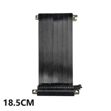 PCI E PCIe 5.0 X16 Riser Cable Double Reverse PCI Express Gen5 for ITX Server picture