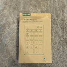 Jelly Comb Wireless Number Keypad NEW NIP NIB Plug & Play X001NUPK4X Black picture