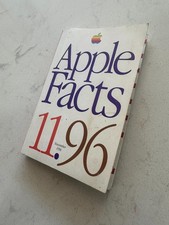 Apple Facts 11.96 November Vintage Apple Computer Book picture