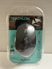 NEW LOGITECH M720 TRIATHLON MULTI-DEVICE WIRELESS MOUSE BLACK New picture