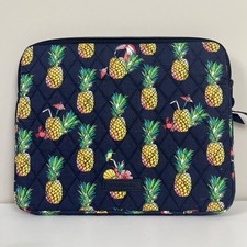 Vera Bradley Tablet Case Toucan Party Navy Pineapples 10.5