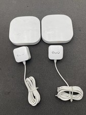 Lot of 2 Eero Pro Dual Band Mesh WiFi Router Extender A010001 w/ Power Adapters picture