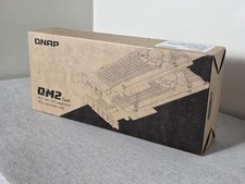 QNAP QM2-4P-384  M.2 2280 SSD SUPPORTED PCLe QUAD EXPANSION CARD NEW picture